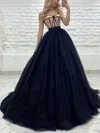 Ball Gown/Princess Sweetheart Glitter Sweep Train Prom Dresses #Milly020116193