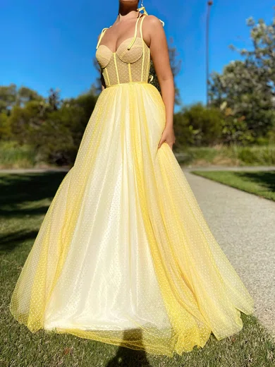 Ball Gown Sweetheart Tulle Corset Prom Dresses With Ruched #Milly020116498