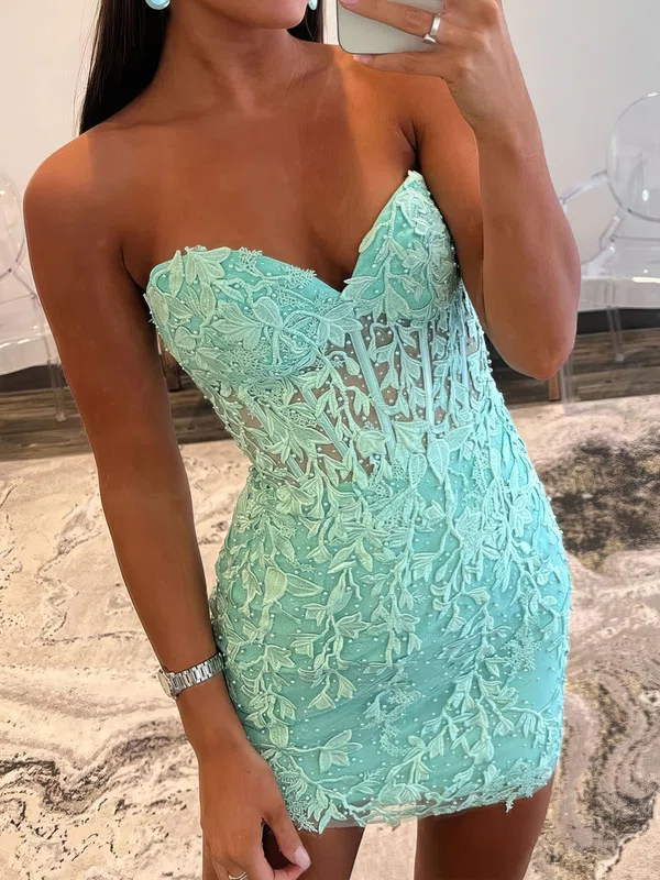 Tight Corset Sweetheart Lace Homecoming Dresses #Milly020117414