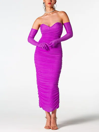 Pink ruched maxi dress hotsell