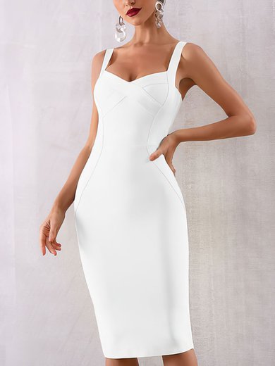 White Bandage Bodycon Midi Dress PT02024854