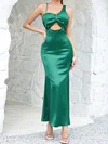 Unique Sheath/Column Satin Sweetheart Cut Out Maxi Dress PT02025132