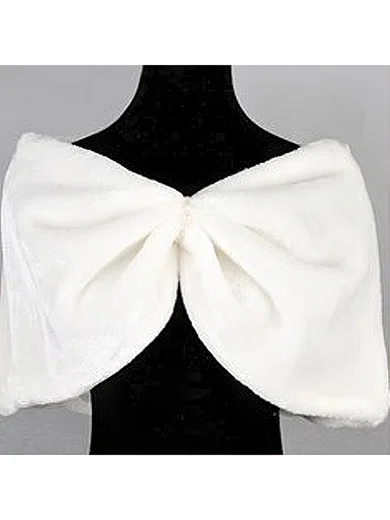 Nice Faux Fur Wedding/Evening Shawls #03040001
