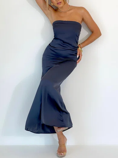 Backless Satin Maxi Dress PT02025663