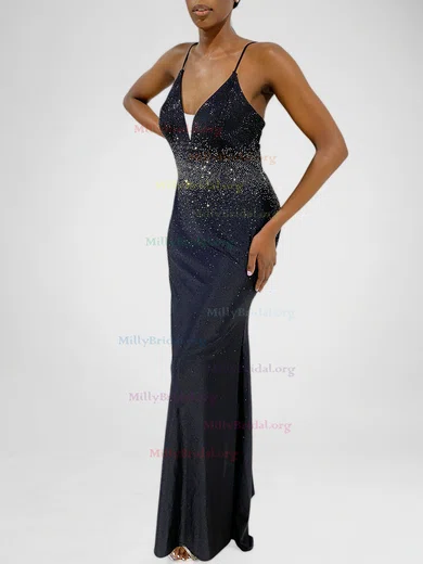 Black & White Cut Out Trumpet Mermaid Beading Prom Dress Black & White Cut Out Trumpet Mermaid Beading Prom Dress