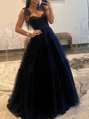 Ball Gown/Princess Sweetheart Tulle Floor-length Prom Dresses With Bow #Milly020119562