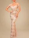 Trumpet/Mermaid Off-the-shoulder Sequined Floor-length Prom Dresses PT020118758