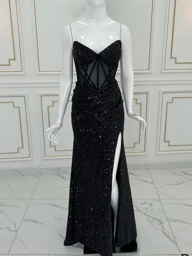 Trumpet Mermaid Black & White Ruched Prom Dress Trumpet Mermaid Black & White Ruched Prom Dress
