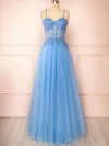 Ball Gown Sweetheart Tulle Corset Prom Dresses With Appliques #Milly020121990