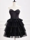 Sweetheart Tulle Tiered Skater Homecoming Dresses #Milly02052471