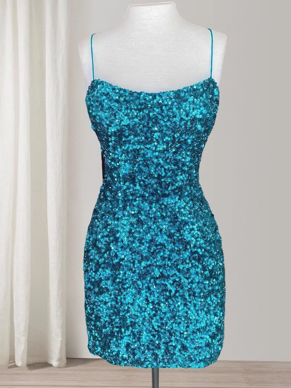 Sparkly Bodycon Sequin Square Neck Homecoming Dresses #Milly02052633