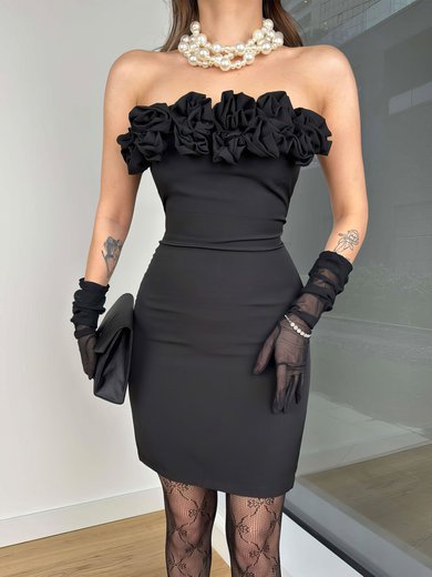 Unique Black Fitted Straight Homecoming Dresses #Milly02052813