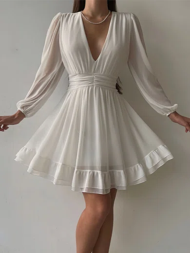 Cheap white flowy dress best sale