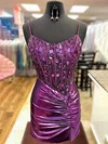 Corset Regency Bodycon Metallic Ruched Homecoming Dresses #Milly02053299