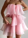 Cute Skater Organza Tiered Homecoming Dresses #Milly02053985