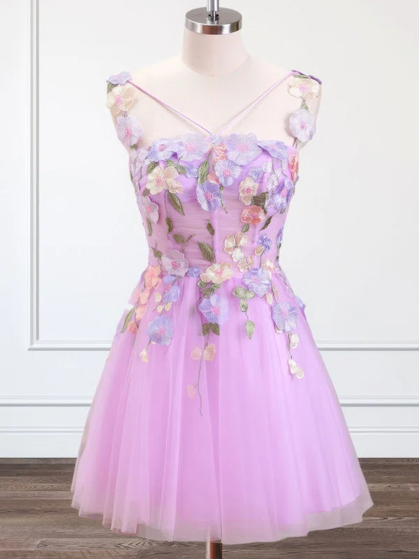 3D Floral Embroidered Homecoming Dresses #Milly02054247