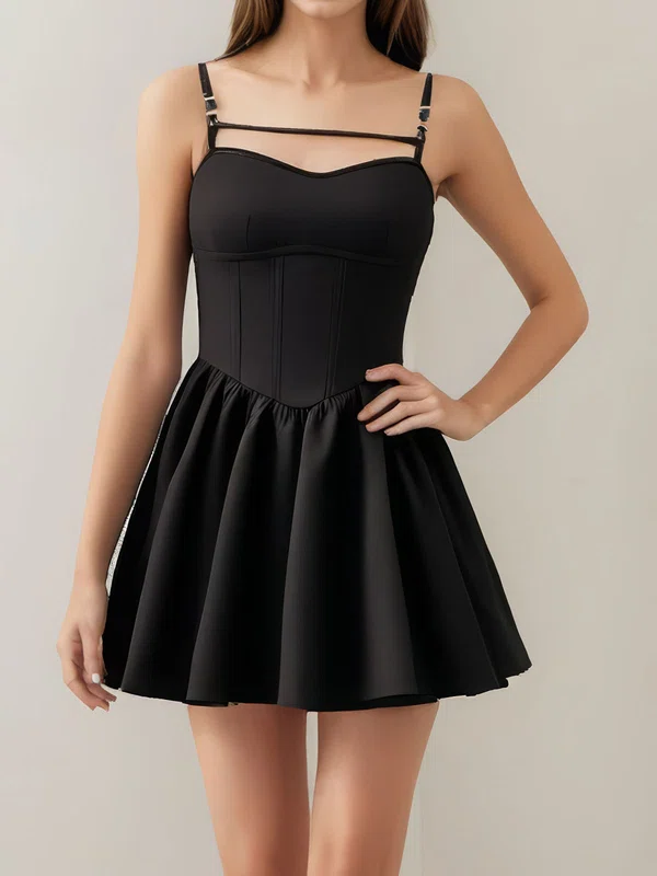 Black Sweetheart Stretch Crepe Homecoming Dresses #Milly02054488
