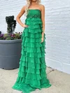 Unique Ball Gown/Princess Chiffon Tiered Prom Dresses #Milly020124206