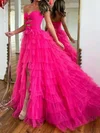 Glitter Ball Gown/Princess Sweetheart Tiered Ruffle Prom Dresses #Milly020124782