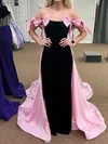 Elegant Ball Gown/Princess Satin Velvet Bow Prom Dresses #Milly020125695