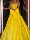 Unique Ball Gown/Princess Satin Sweetheart Two Piece Prom Dresses #Milly020125109