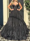 Ball Gown Sweetheart Taffeta Prom Dresses With Ruched #Milly020126224