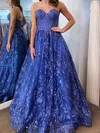 Glitter Ball Gown/Princess Sweetheart Appliques Prom Dresses #Milly020126434