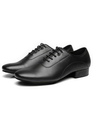 Men's Ballroom Shoes Latin Shoes Leatherette Indoor Solid Color Dance Shoes #Milly03031601