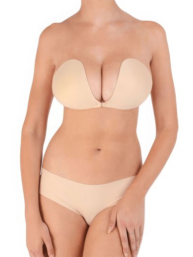 Breathable Seamless Sticky Nude  Backless Bra #Milly03110015