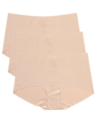 Special 3 PCS Multi-Pack Seamless Nude Hipsters Underwear #Milly03110036