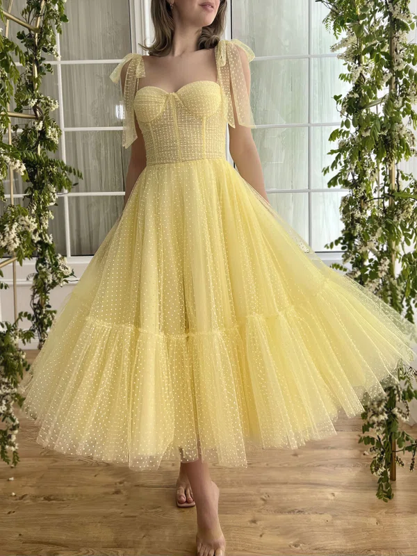 Princess Sweetheart Corset Tulle Ruched Long Homecoming Dresses #Milly020126964