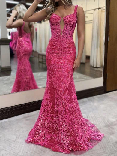 Mermaid Sweetheart Sparkly Sequin Prom Dresses #Milly020127393