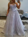 Ball Gown Sweetheart Sparkly Sequin Prom Dresses With Beading #Milly020127590