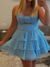 Strapless A-line Tiered Homecoming Dresses #Milly02054823