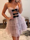 Cut Out Skater Sweetheart Tulle Tiered Homecoming Dresses #Milly02054897