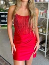 Corset Bodycon Strapless Beaded Homecoming Dresses #Milly02054998