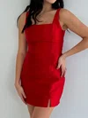Square Neck Bodycon Satin Homecoming Dresses #Milly02055045