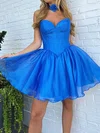 Corset Strapless Organza Skater Homecoming Dresses #Milly02055131