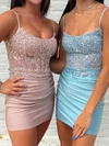 Corset Square Neck Appliques Tight Homecoming Dresses #Milly02055151