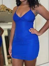 Backless Tight V-neck Beaded Homecoming Dresses #Milly02055248