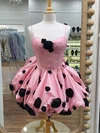 Corset Sweetheart Taffeta Floral Skater Homecoming Dresses #Milly02055482