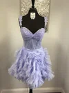Corset Sweetheart Tulle Skater Ruffle Homecoming Dresses #Milly02055522
