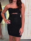 Sparkly Strapless Bodycon Beaded Homecoming Dresses #Milly02055533
