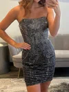 Sparkly Strapless Bodycon Beaded Homecoming Dresses #Milly02055573