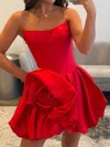 Ball Gown Corset Strapless Satin Floral Homecoming Dresses #Milly02055681