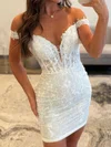 Corset Off-the-shoulder Lace Bodycon Homecoming Dresses #Milly02055685