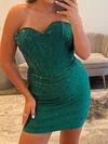 Strapless Corset Bodycon Beaded Homecoming Dresses #Milly02055814