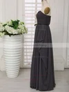 A-line Gray Chiffon With Sashes/Ribbons Sweetheart Beautiful Bridesmaid Dresses #01012414