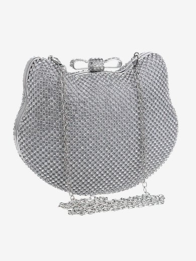 Silver Crystal/ Rhinestone Ceremony&Party Crystal/ Rhinestone Handbags #Milly03160006