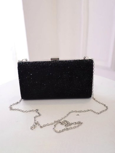 Black Shiny Material Ceremony&Party Sequin Handbags #Milly03160008